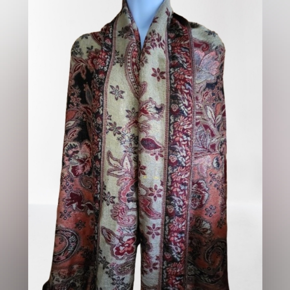 Dahlia Scarf/ Shawl/Wrap Rayon Blend